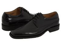 UK Florsheim Oxfords for Men - Curtis Bike Toe Oxford - Black Leather Sale Online
